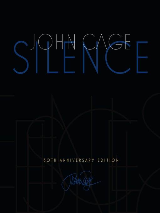 Détails du titre pour Silence par John Cage - Disponible